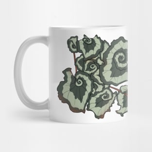 Escargot Begonia Mug